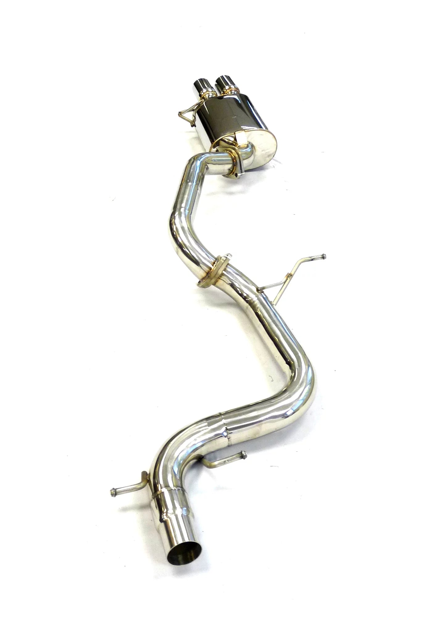 Stainless Steel Catback Exhaust For 05 to 10 Volkswagen Jetta MKV 2.5L, 06-11 Jetta GLI 2.0L By OBX