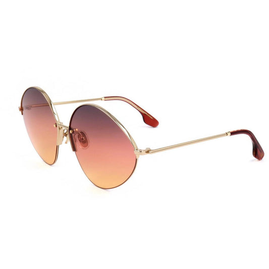 Victoria Beckham Red Honey Oversized Ladies Sunglasses VB220S 732 64