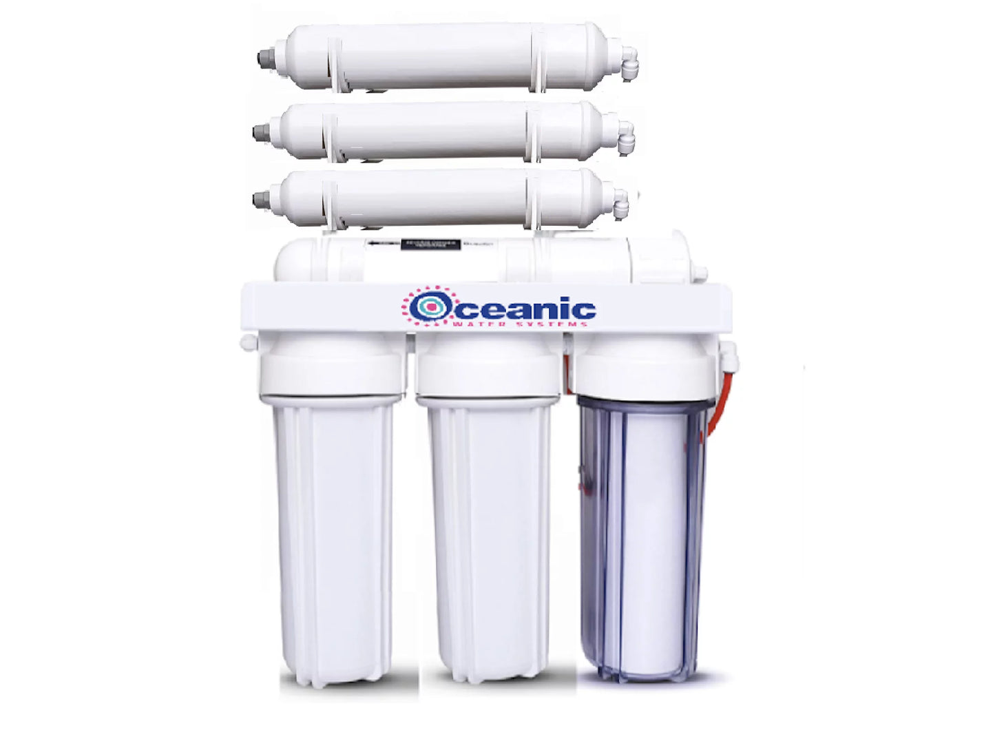 7 Stage RO/DI AQUARIUM REEF REVERSE OSMOSIS Deionization System 100 GPD USA 0ppm