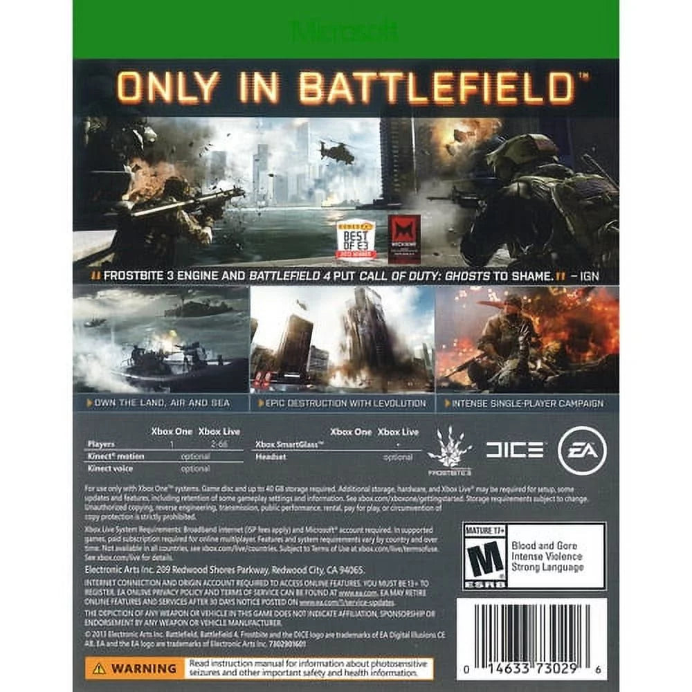 Battlefield 4 (Xbox One) Electronic Arts