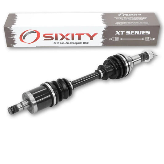 Sixity XT Front Left Axle compatible with Can-Am Renegade 1000 2015 - EFI 4X4