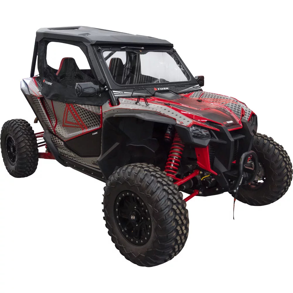 Tusk Zipperless Upper Doors For HONDA Talon 1000R 2019-2022