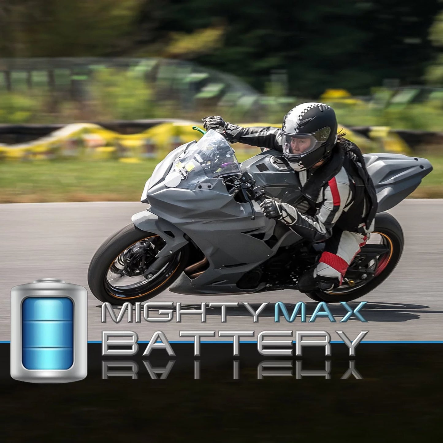 YTX7A-BS Lithium Replacement Battery Compatible with Peugeot Scooter 50 Tweet Evo 2014 - 4 Pack