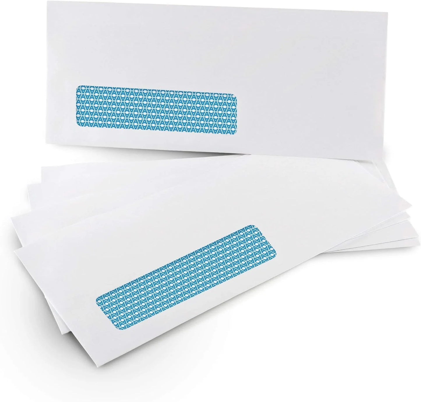 Aimoh #10 Single Left Window Security Envelopes with Self-Seal Adhesive Strip, 4 1/8" x 9 1/2" 500-Pack