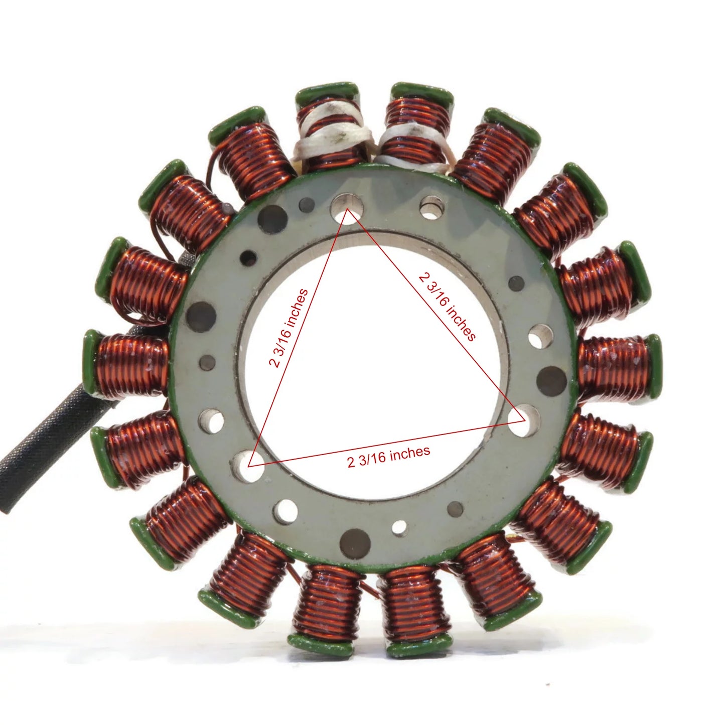 The ROP Shop | Stator for 2007 Yamaha Waverunner VX Sport PWC Engine VX1100CF, 6D3-81410-01-00