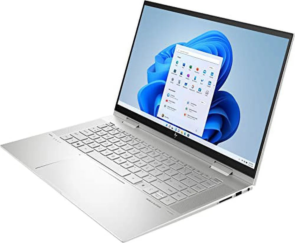 2022 Envy X360 15.6" FHD IPS Touchscreen 2-in-1 Portable computer 12th Intel Core i7-1260P 12-Core Iris Xe Graphics 16GB DDR4 1TB Solid State Drive Thunderbolt 4 WiFi 6 Backlit KB FP Reader Win 11 Home w/ RATZK 32GB USB