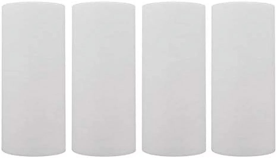 10 Micron 10 Inch X 4.5 Inch | 4-Pack Spun Polypropylene Whole House Sediment Water Filter Replacement Cartridge | Compatible With Hydronix SDC-45-1010, SDF-45-1010, Home Water Filter