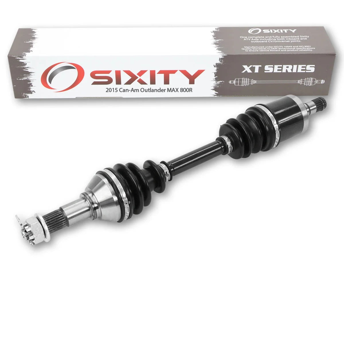 Sixity XT Front Left Axle compatible with Can-Am Outlander MAX 800R 2015 - EFI 4X4