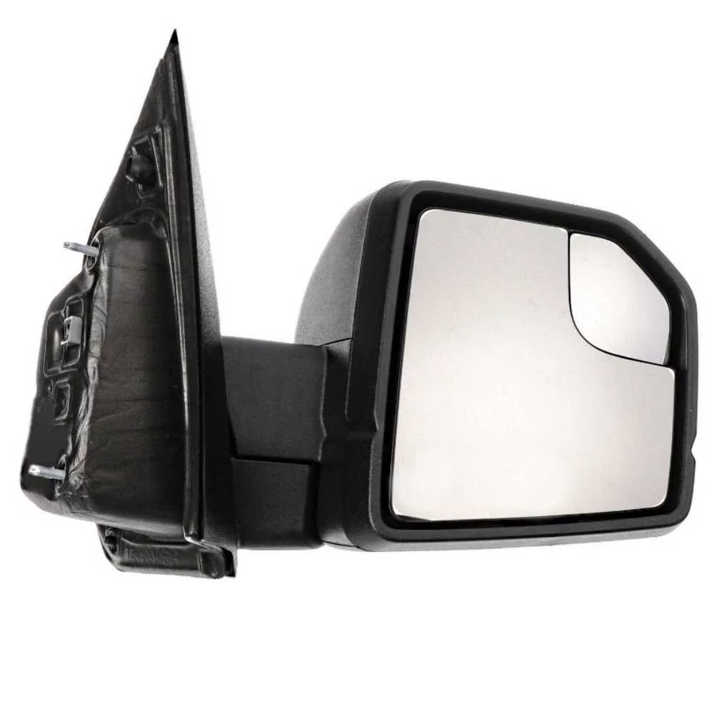 AutoShack Passenger Mirror Power Manual Folding Textured Black Replacement for 2015 2016 2017 2018 Ford F-150 2.7L 3.0L 3.3L 3.5L 5.0L V6 V8 4WD RWD KAPFO1321522