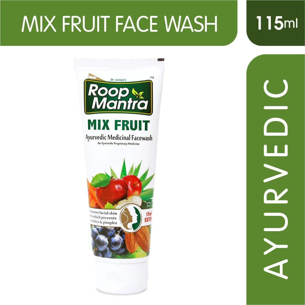 Roop Mantra Face Wash Combo (Cucumber Face Wash + Neem Face Wash + Mix Fruit Face Wash), 115ml