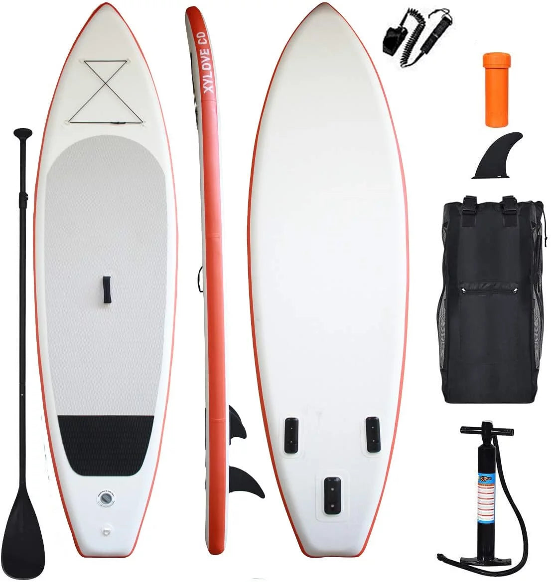 XYLOVE CO 11'33"6" SUP for All Skill Levels Stand Up Paddle Board and Accessories Package