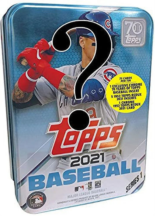 Topps 2021 Series 1 Baseball Tin