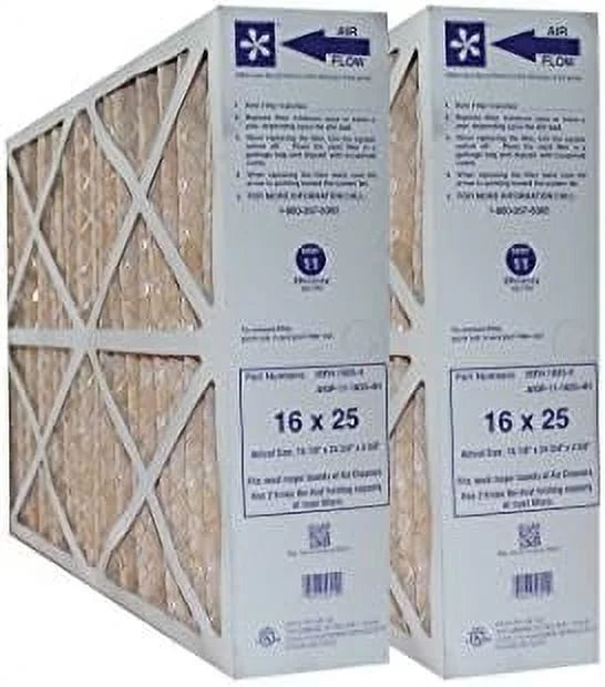 16X25x4 / Replement Furne Air Filters MERV 11 (Pk Of 2)