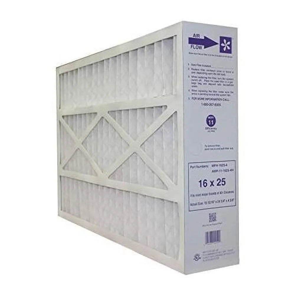 16X25x4 / Replement Furne Air Filters MERV 11 (Pk Of 2)