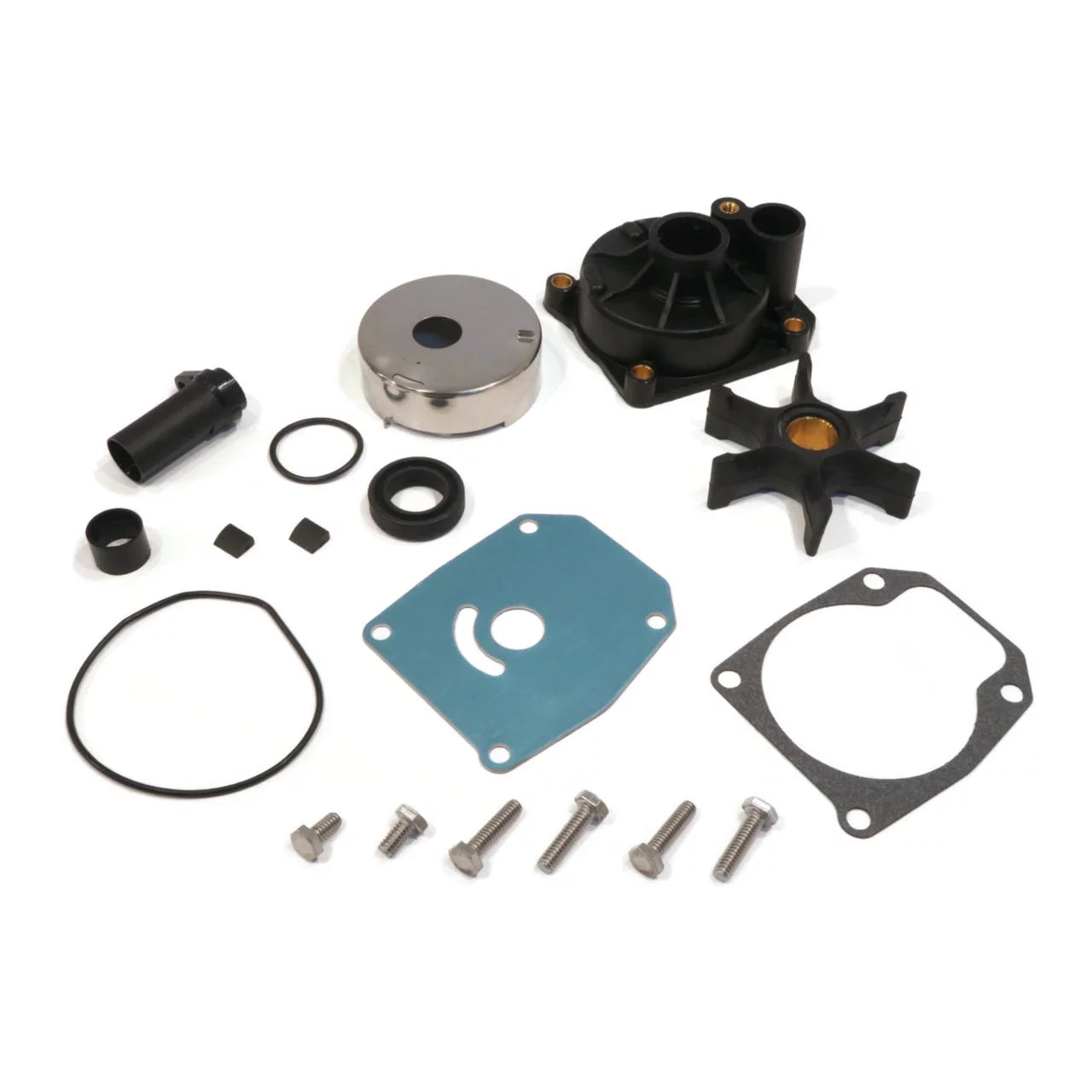 The ROP Shop | Water Pump Impeller, Housing Repair Kit For 1991 Evinrude 65 E65WMLEIB Engine