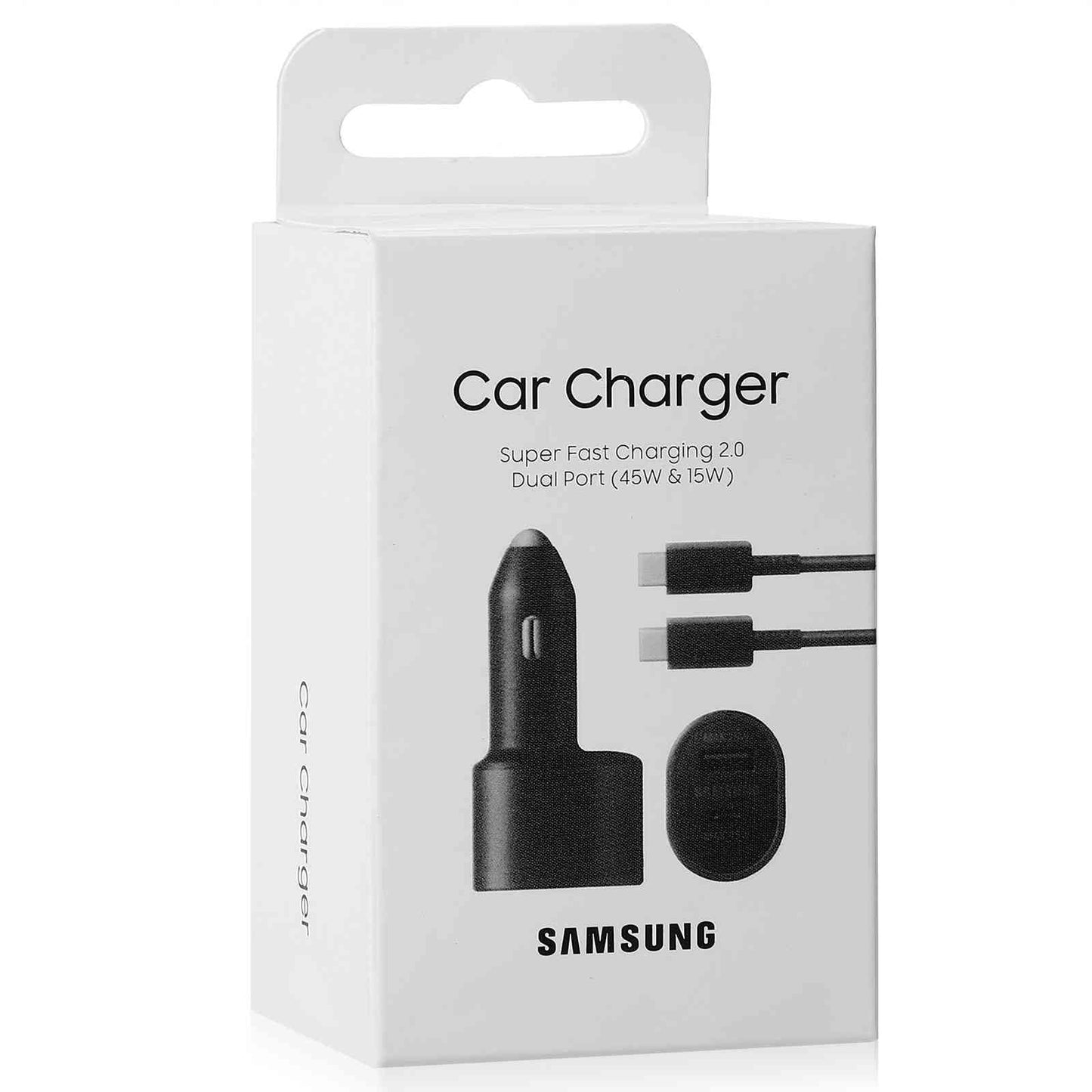 Super Fast Dual Car Charger Usb (45W+15W) Two Ports EP-L5300 Black for Legion Y700