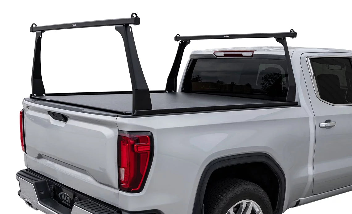 ADARAC 1999-2013 Fits Chevrolet Silverado Fits GMC Sierra 1500 2001-2014 2500 3500 2007 1500 2500 3500 Classic 6' 6" Matte Black Aluminum Series Truck Bed Racks F3020022