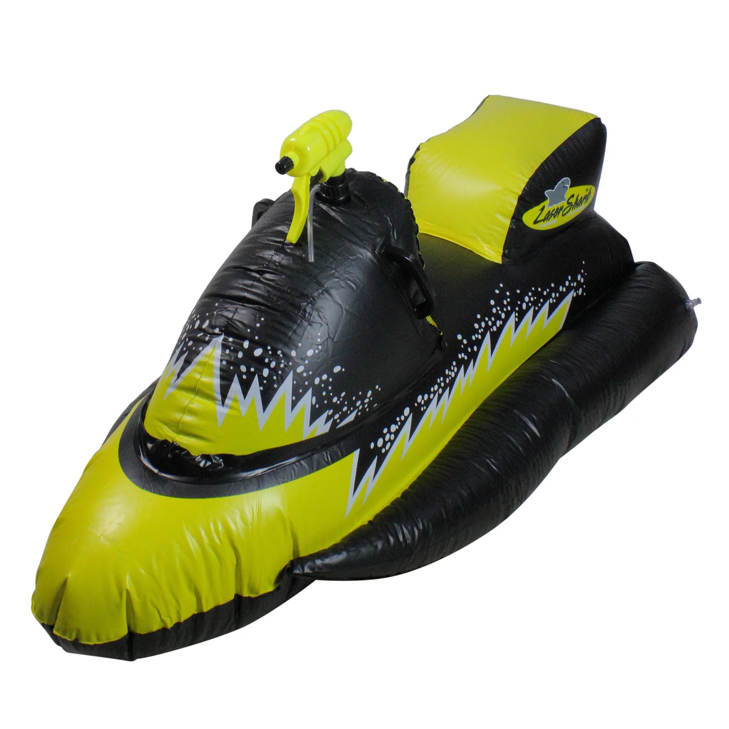 Swimline 51" Shark Jet-Ski 1-Person Swimming Pool Squirter with Gripped Handles - Yellow/Black