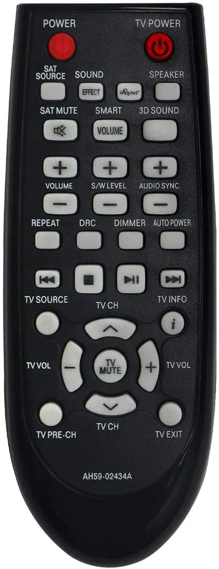 AH59-02434A Replacement Remote Control Applicable for Samsung Soundbar HW-E550 HW-E551 HW-E450 HW-E450C HW-E550/ZA