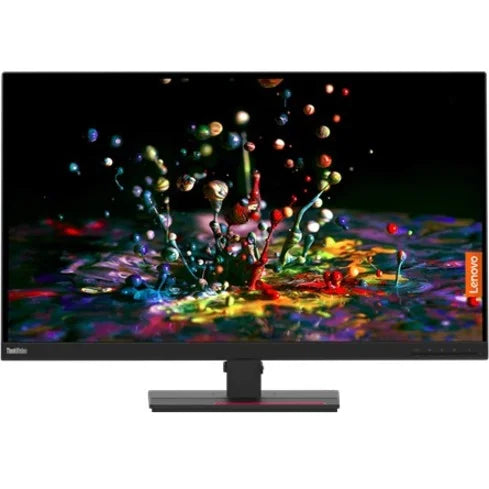 ThinkVision P32P-20 31.5" 4K UHD WLED LCD Monitor - 16:9 - Raven Black