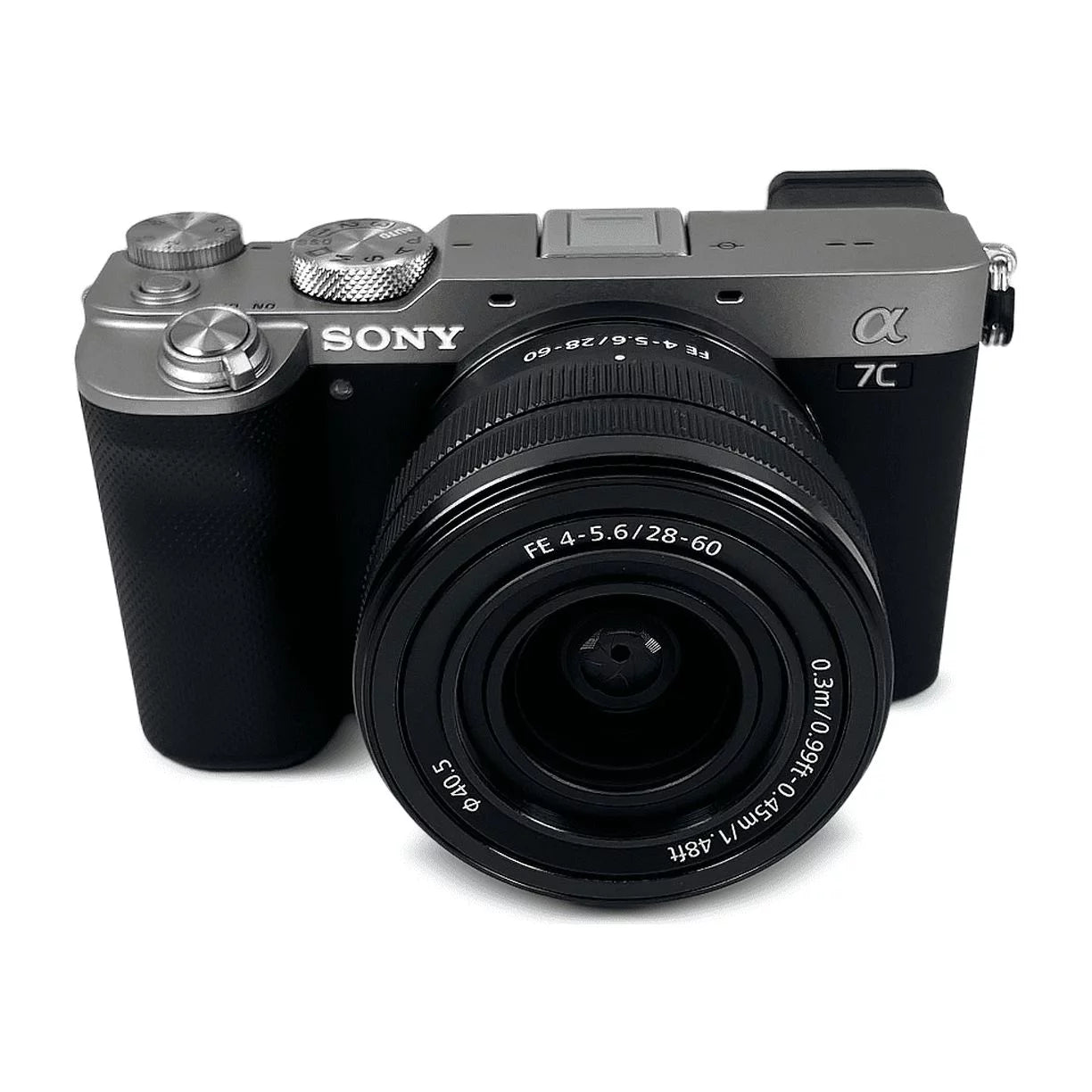 Sony Alpha a7C Mirrorless Digital Camera with 28-60mm Lens (Silver)