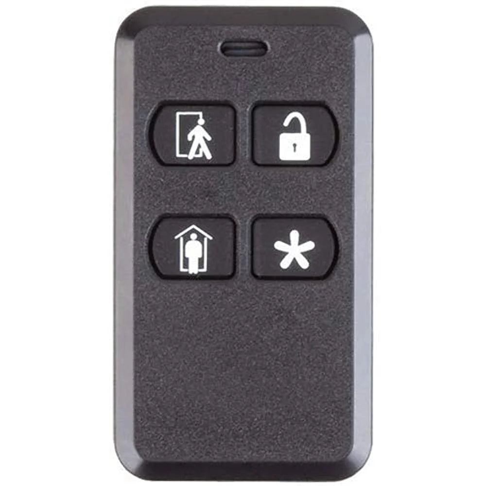 2GIG-KEY2E-345 Wireless eSeries Encrypted 4-Button Keyfob Remote