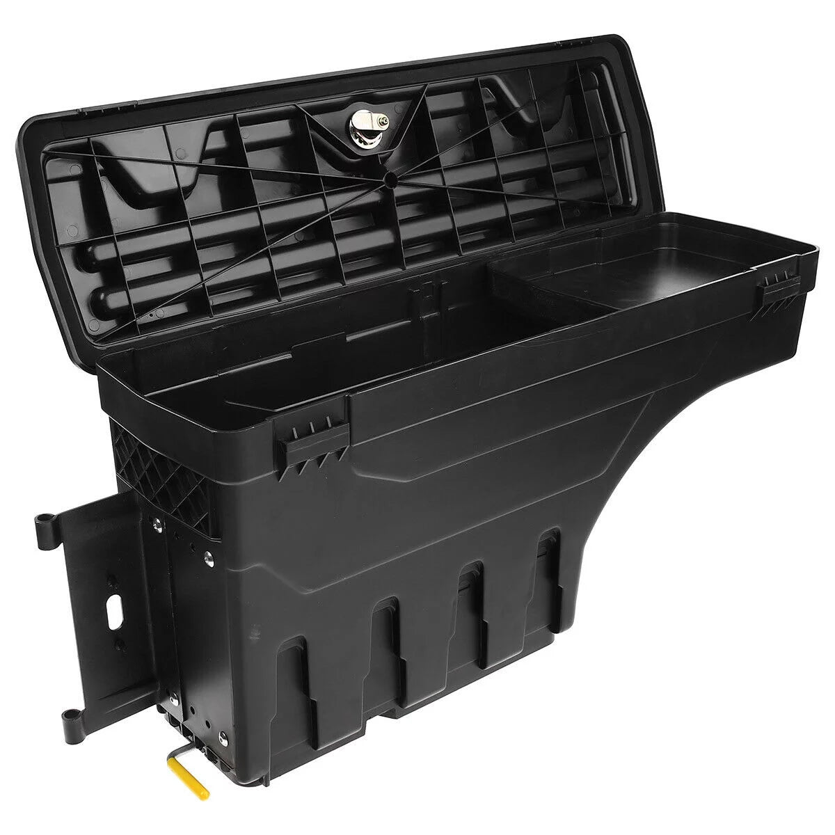 Teledu Driver Side Truck Bed Storage Box ToolBox For F150 Maxima Styleside Bed