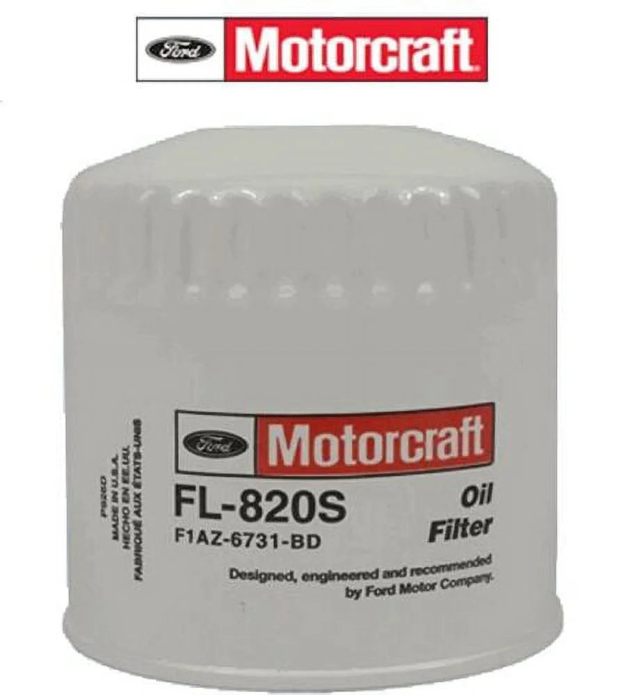 6 Engine Oil Filters Genuine FORD Motorcraft Replace OEM # FL1820S