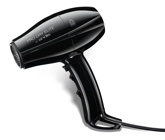 Andis ProDry Elite Hair Dryer 1875W, Tourmaline/Ionic/Ceramic, Black