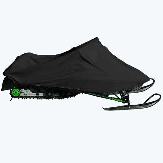 200 Denier Storage Snowmobile Cover Compatible for the 2005-2005 Ski Doo Bombardier Model GSX LIMITED 600 HO Snowmachine Sled. All Black.