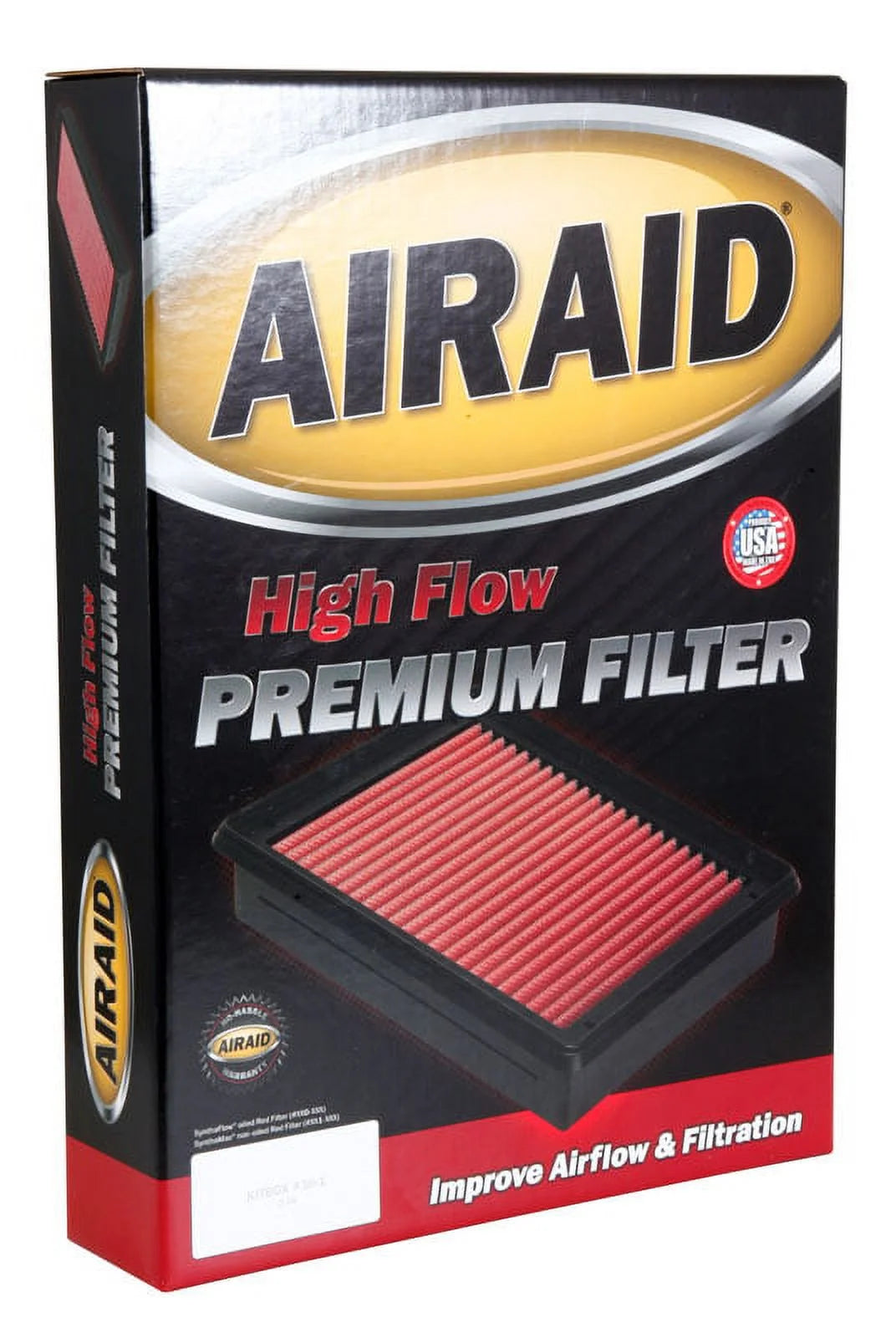 Airaid 851-144 Direct Replacement Premium Dry Air Filter Fits select: 2000-2006 TOYOTA TUNDRA, 2001-2007 TOYOTA SEQUOIA