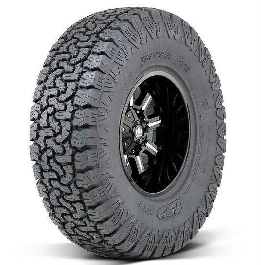 AMP Terrain Pro A/T LT265/60R20 E/10PLY BSW Fits: 2021-23 Chevrolet Silverado 1500 LT Trail Boss, 2015-19 Chevrolet Silverado 2500 HD High Country