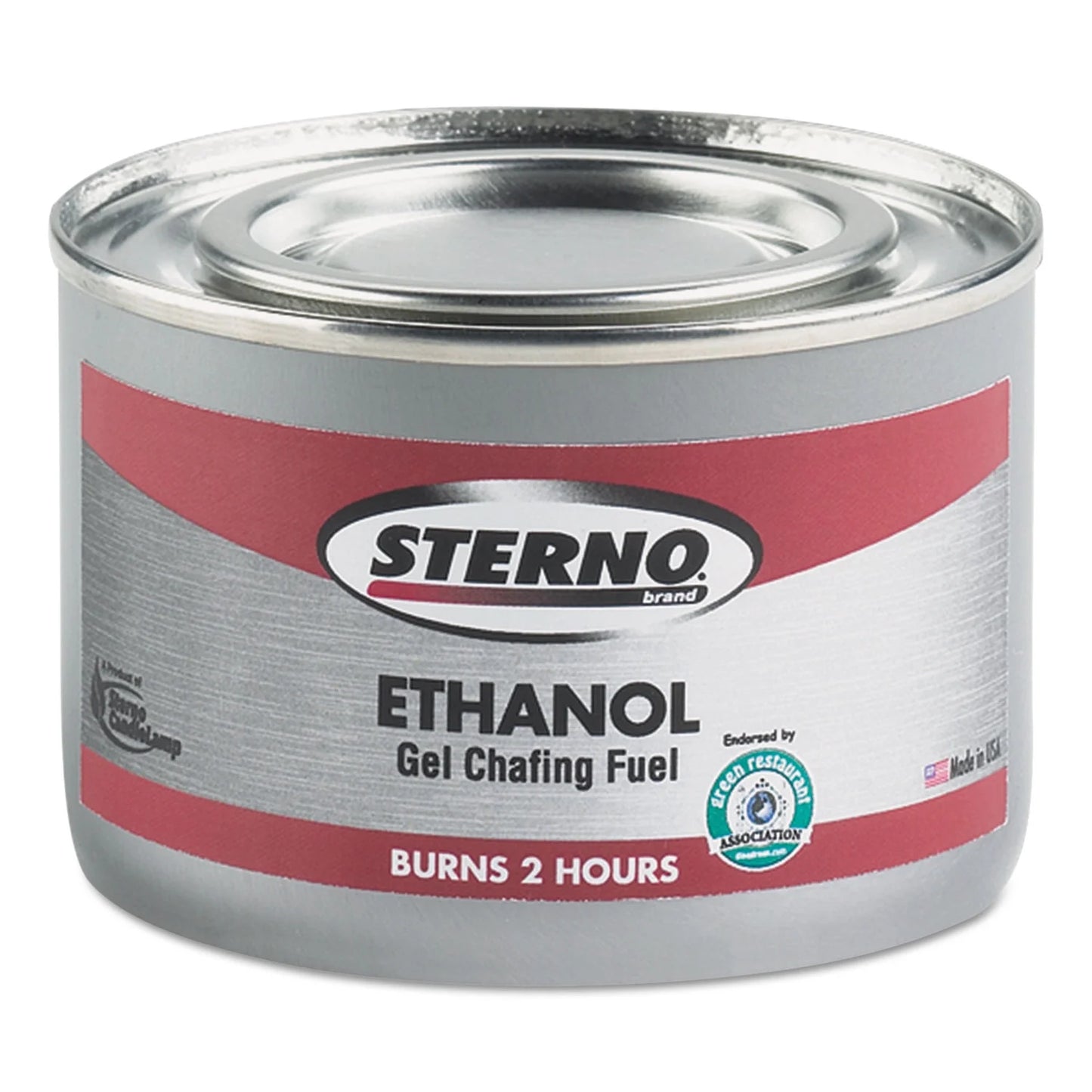 Sterno Ethanol Gel Chafing Fuel Can 182.4g 72/Carton 20612