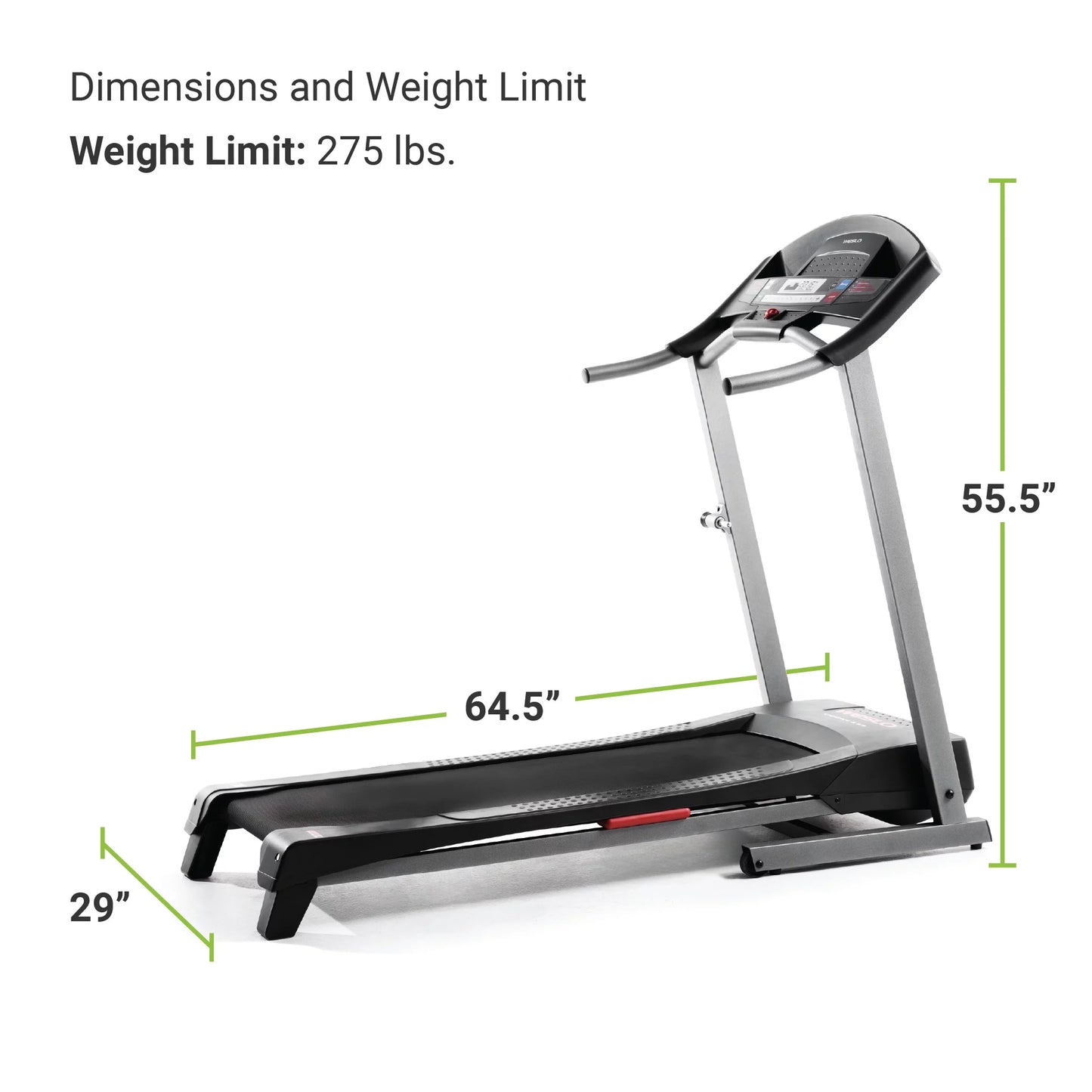 Weslo Cadence G 5.9i Folding Treadmill, iFit Compatible with Manually Adjustable Incline