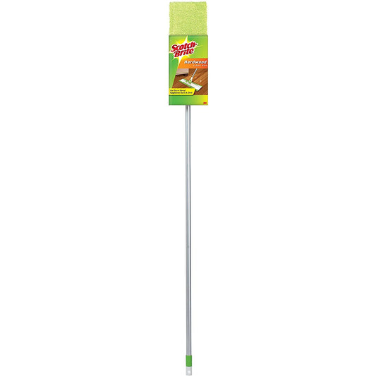 Scotch-Brite Microfiber Hardwood Floor Mop: Mop Cleaning System (Green)