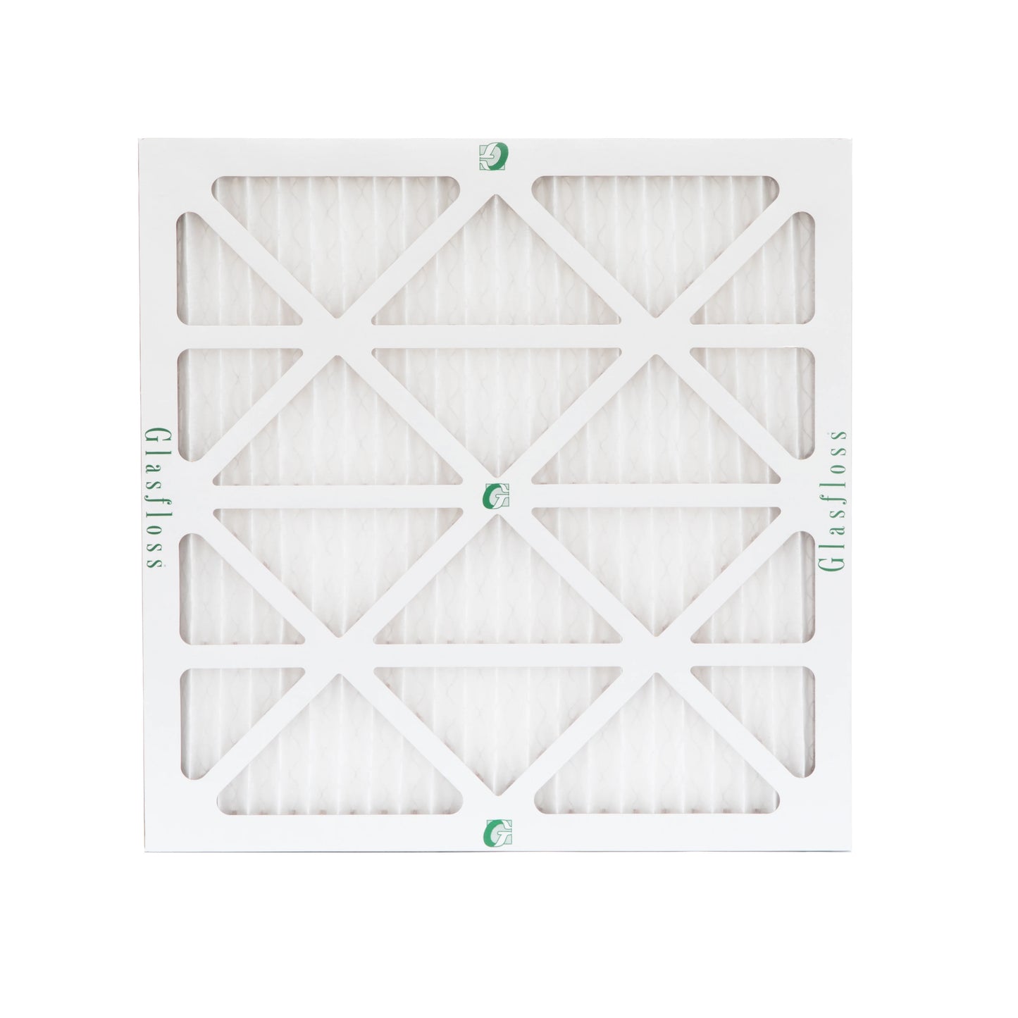 12 Pack of 12x12x1 MERV 10 Pleated Air Filters by Glasfloss. Actual Size: 11-1/2 x 11-1/2 x 7/8