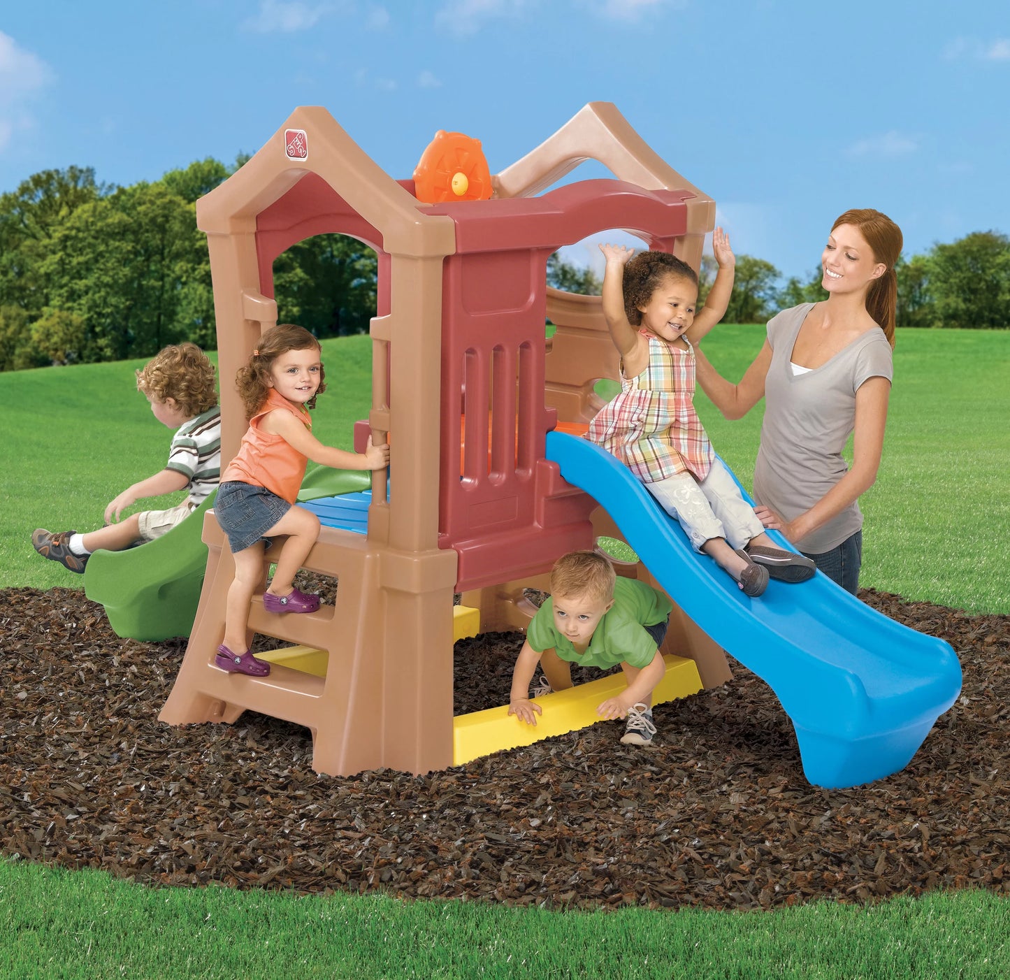 Step2 Play Up Double Slide Climber, Toddlers