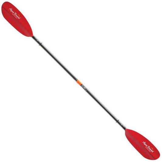 Aqua-Bound 787971 Stingray Hybrid Posi-Lock 220 Kayak Paddle, Red - 4 Piece