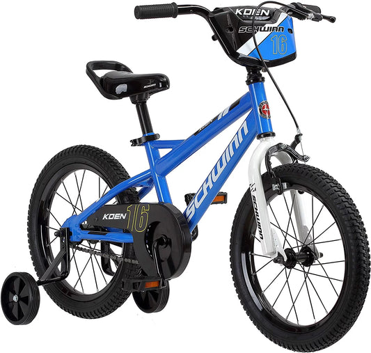 Schwinn Koen Boys Bike For Toddlers And Kids (blue|16-inch Wheels)