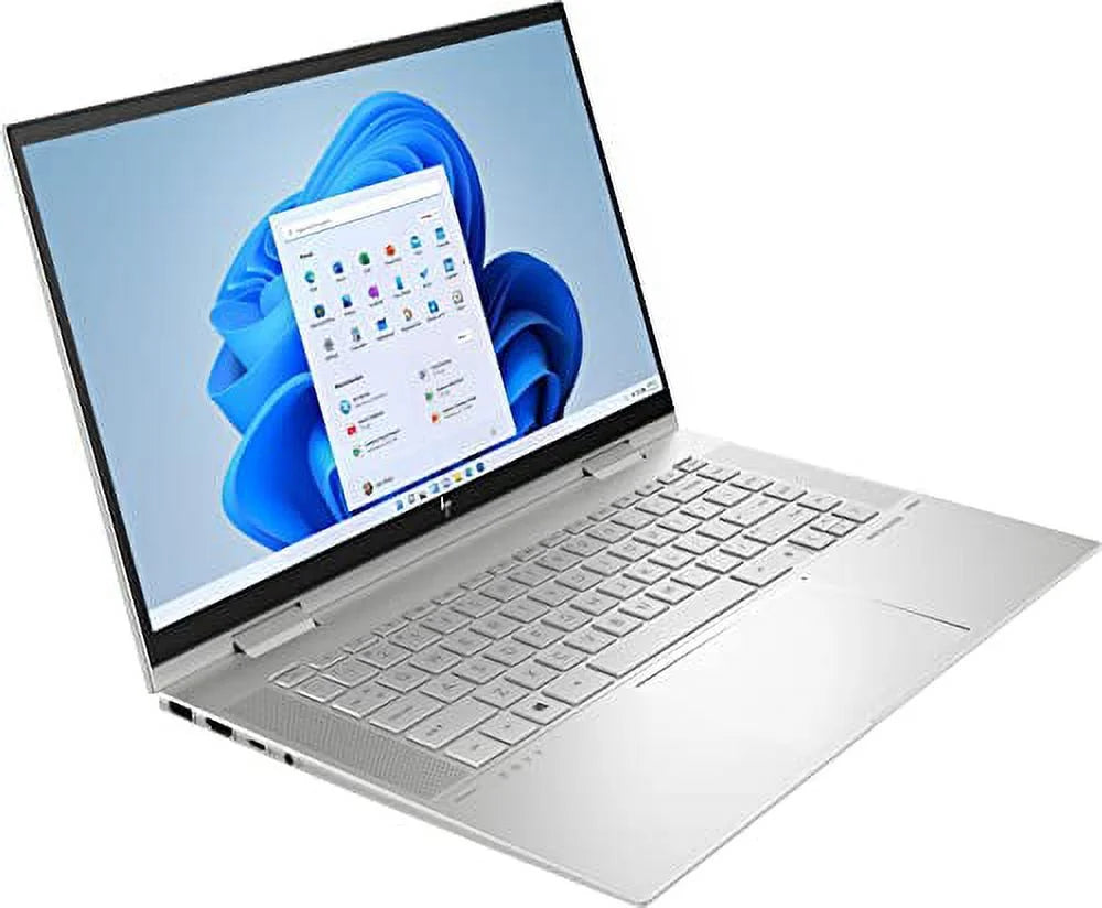 2022 Envy X360 15.6" FHD IPS Touchscreen 2-in-1 Portable computer 12th Intel Core i7-1260P 12-Core Iris Xe Graphics 16GB DDR4 1TB Solid State Drive Thunderbolt 4 WiFi 6 Backlit KB FP Reader Win 11 Home w/ RATZK 32GB USB