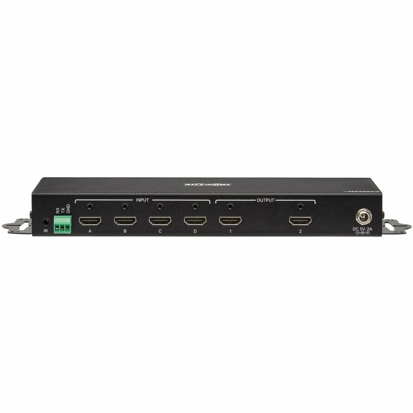 Tripp Lite 4x2 HDMI Matrix Switch/Splitter with Remote Control and Multi-Resolution Support, 4K 60 Hz, HDR, 4:4:4, TAA - 3840 x 2160 - 4K - 1080p2 x 2 - Display, Digital Signage, Computer, Blu-ray ...