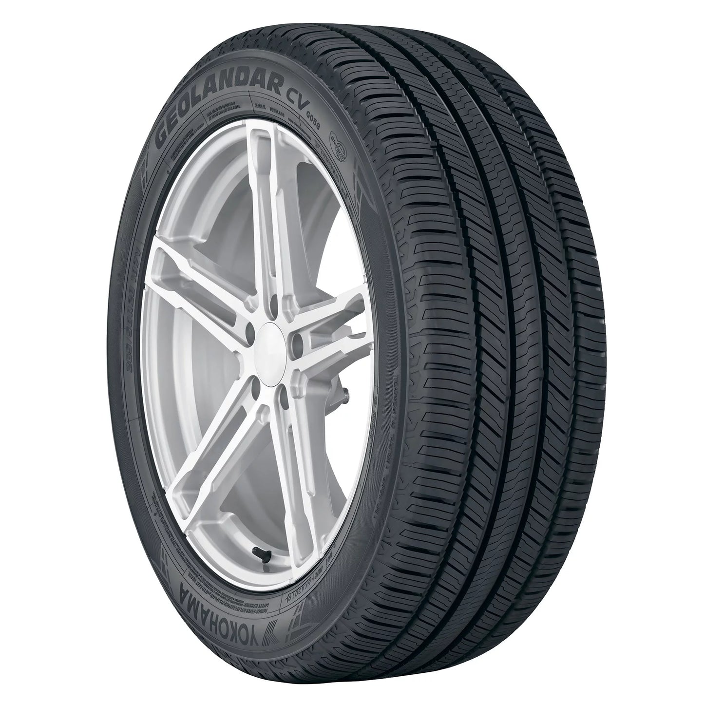 Yokohama Geolandar CV G058 225/55R19 99V BW All Season Tire