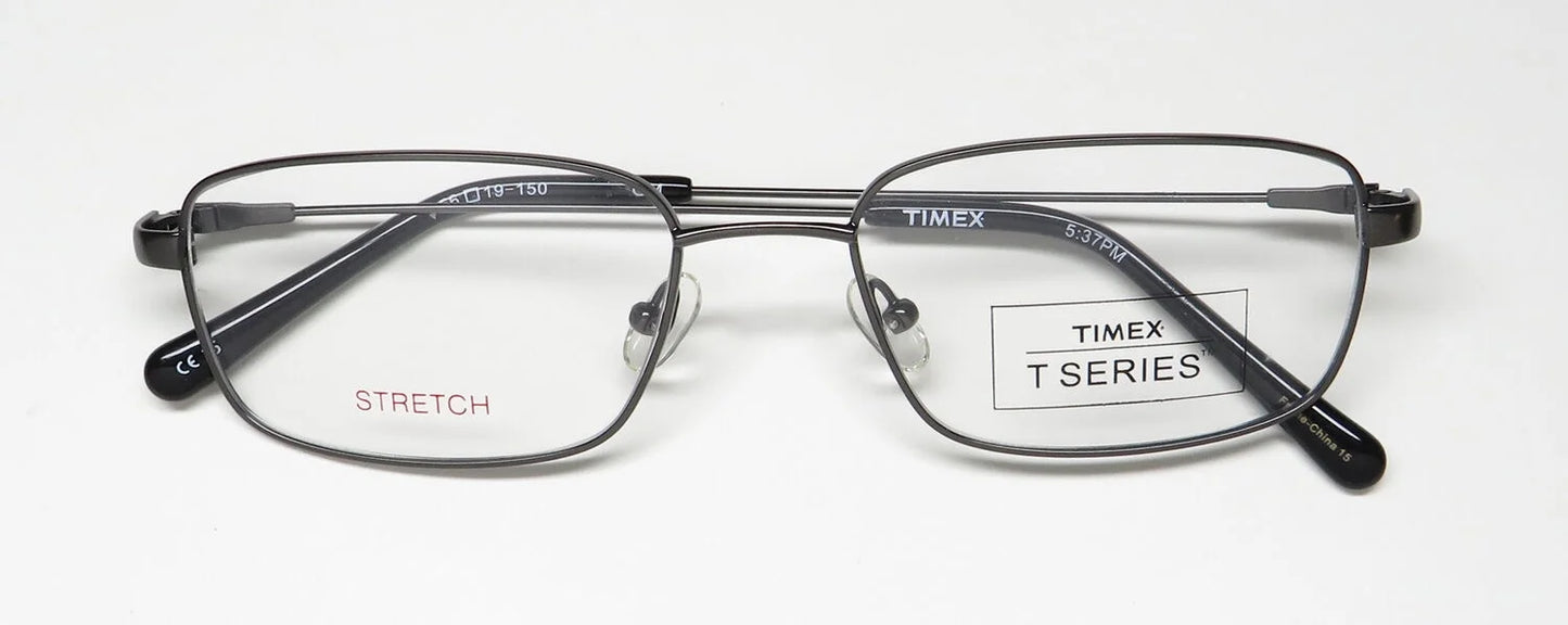 TIMEX 5:37 PM T-SERIES LINE STRETCH ULTIMATE COMFORT RARE EYEGLASS FRAME/GLASSES