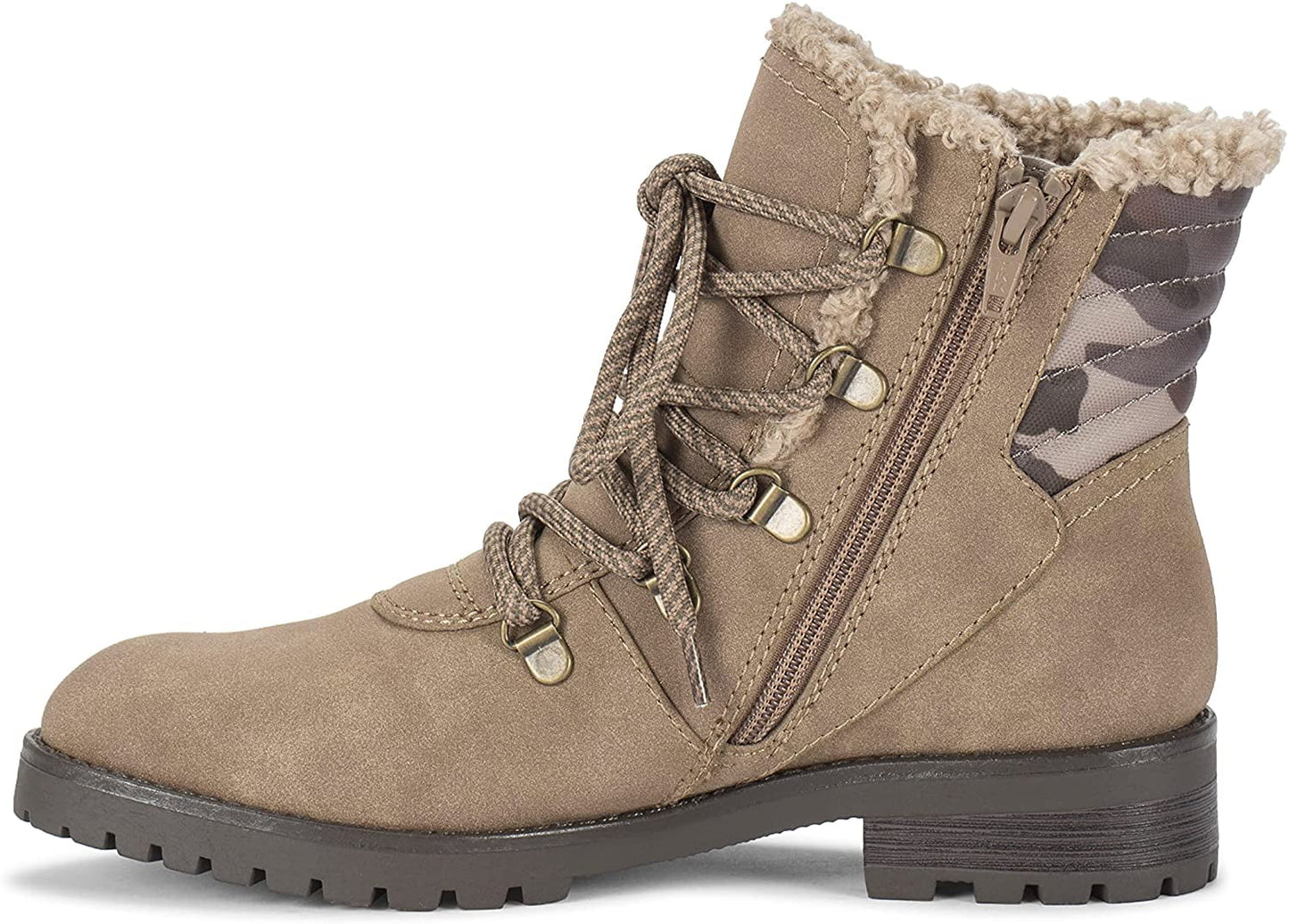 BareTraps Dennison Womens Boots 6 Mushroom Camo