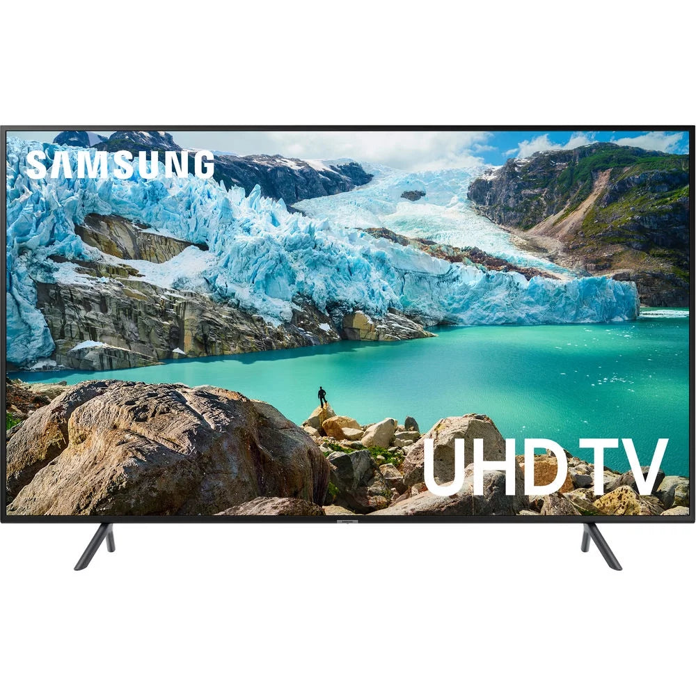 Samsung 50 inch RU7100 LED Smart 4K UHD TV 2019 Model Bundle with Sony WH-CH700N Wireless Noise Canceling Bluetooth Headphones Black