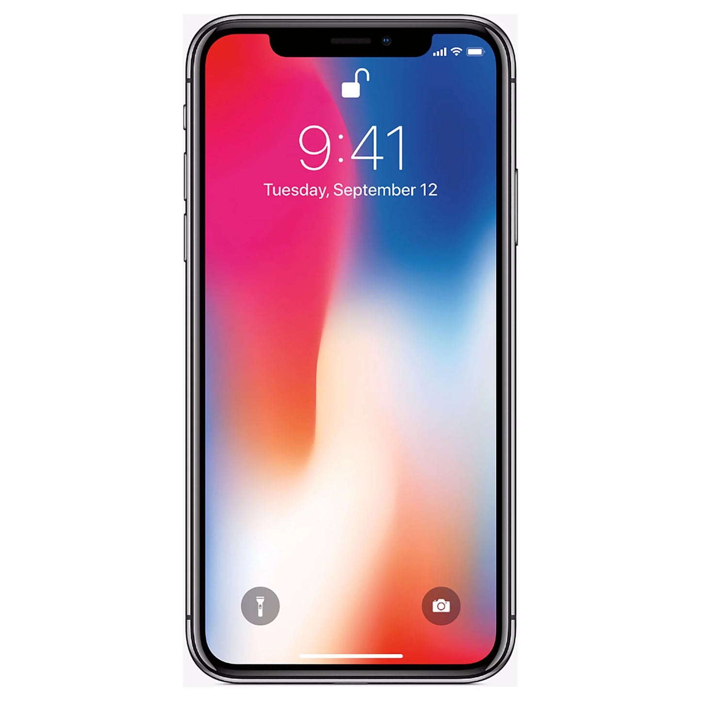 Apple iPhone X 64GB Unlocked GSM Phone w/ Dual 12MP Camera - Space Gray - B Grade Refurbished