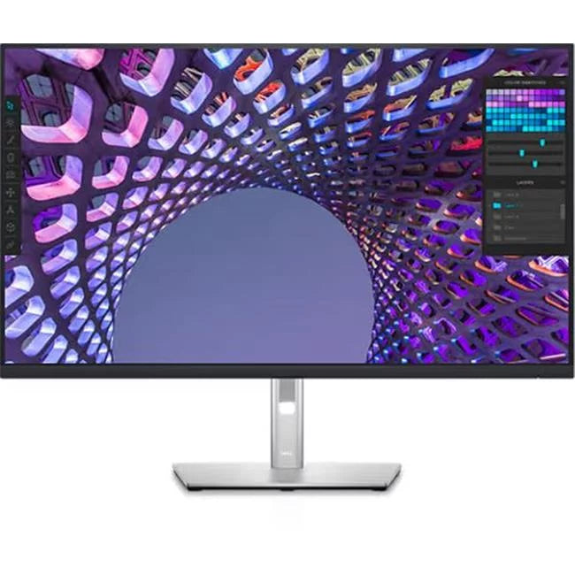 32\" 3840 x 2160 LCD ComfortView Plus, sRGB Monitor, Black & Silver, P3223QE