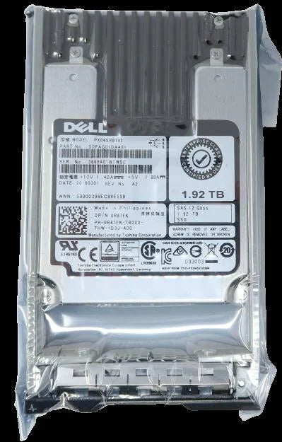 1.92TB SAS Solid-state drive R805 R810 R815 R820 R830 R900 R905 R910 R920 R930