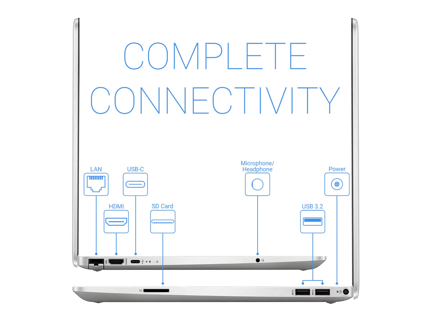 15 Portable computer, 15.6" IPS FHD Display, Intel Core i3-1115G4 Upto 4.1GHz, 16GB RAM, 1TB NVMe Solid-state drive, HDMI, Card Reader, Wi-Fi, Bluetooth, Microsoft Windows 10 Home S