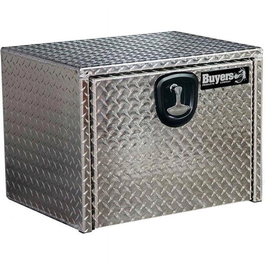 Aluminum Underbody Tuck Box, Silver - 14 x 12 x 18 in.